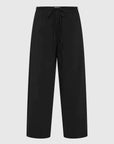 St Agni Fine Rouleau Crop Pants Black