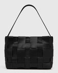 St Agni Woven Mini Tote Black