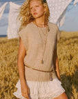 Spell Darcy Vest Sand