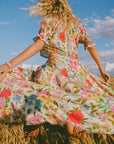 Spell Valley of the Dolls Maxi Skirt Opal