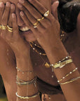 Arms of Eve Amira Gold Pearl Ring