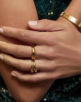 Arms of Eve Charli Gold Ring