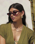Arms of Eve Mimi Pearl Necklace Gold