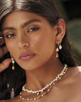 Arms of Eve Mimi Pearl Necklace Gold