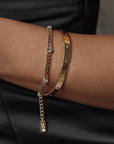 Arms of Eve Gemma Cuff Gold.