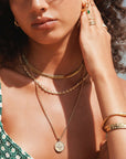 Arms of Eve Gemma Cuff Gold.