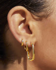 Arms of Eve Link Up Hoop Huggies Gold.