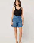 Rollas Super Mirage True Blue Short Mid Vintage Indigo