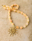 Indigo and Wolfe Aluna Necklace