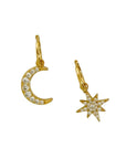 Gold Sister Planet Claire Earrings