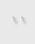 Arms of Eve Jean Silver Huggie Earrings