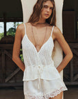 Spell Jessa Pointelle Cami Vintage Cream