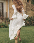 Spell Jessa Pointelle Duster Vintage Cream