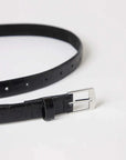 Elka Collective Ida Belt 2.0cm Black Croc