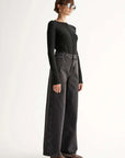 Elka Collective Elise Top Black