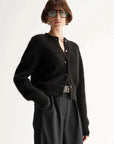 Elka Collective Abigail Knit Cardigan Black