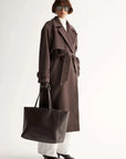 Elka Collective Arna Coat Chocolate