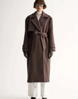 Elka Collective Arna Coat Chocolate