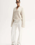 Elka Collective Madden Knit Jumper Oatmarle