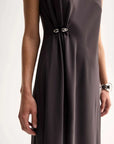 Elka Collective Harper Maxi Dress Slate