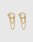 Arms of Eve Kenzie Gold Chain Earrings