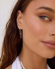 Arms of Eve Kenzie Silver Chain Earrings