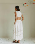 Indi and Cold Maxi Dress Vestido 102 Crudo