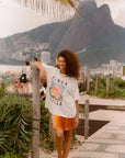 Kinga Csilla Blooming Rose Tee