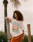 Kinga Csilla Blooming Rose Tee