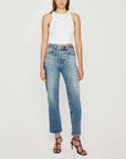 AG Knoxx High Rise Baggy Boyfriend 17 Years Waveview