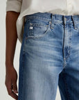 AG Hattie Crop High Rise Barrel Gemini
