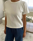 Boy Tee Vintage White