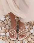 La Tribe Lola Sandal Cream