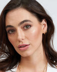 Arms of Eve Luka Huggie Gold Earrings