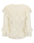 Spell Labyrinth Lace Blouse Cloud Cream