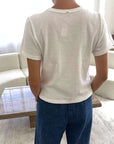 Boy Tee Vintage White
