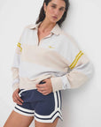 Nagnata Organic Ivy Crop Polo Vanilla