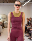 Nagnata Avika Wool Tank Mulberry