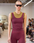 Merino Wool Tank — Mulberry | Nagnata