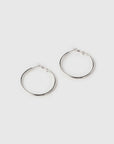 Arms of Eve Maddy Silver Hoop Earrings