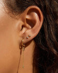 Arms of Eve Bonnie Studs Earrings Gold