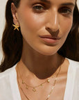 Arms of Eve Mini Siesta Earrings Gold