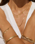 Arms of Eve Seashell Bracelet Gold