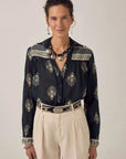 Maison Hotel Rani Shirt Black Henna