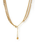 Arms Of Eve Marcella Double Stack Necklace Gold