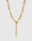 Arms of Eve Mason Necklace Tiger's Eye Gold