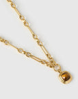 Arms of Eve Mason Necklace Tiger's Eye Gold