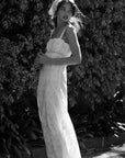 Solaqua Margaux Skirt Ivory Crochet Lace