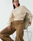 Morrison Niko Knit Pullover Stone