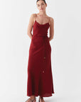 Morrison Seville Slip Dress Wine